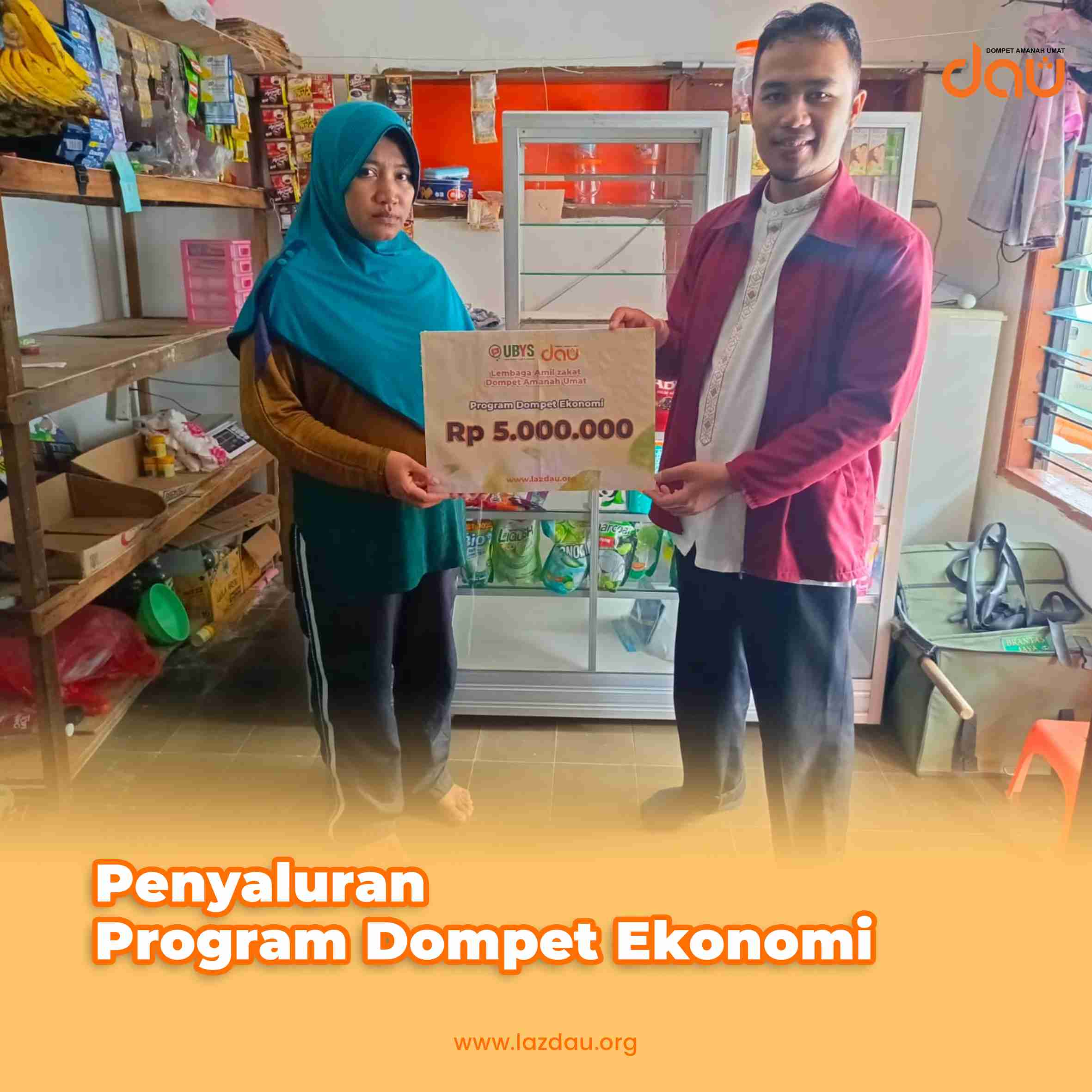 lazdau-BANTUAN MODAL USAHA UNTUK BUNDA YATIM